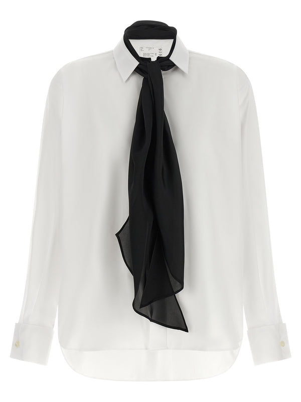 Bufanda Camisas Blanco/Negro