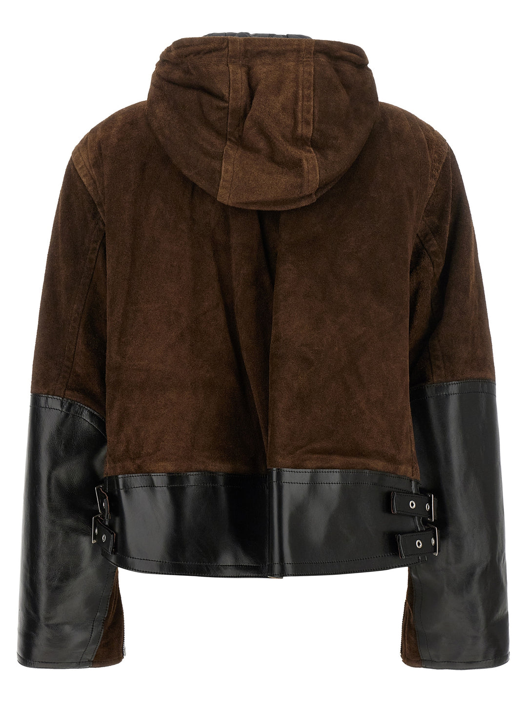 Sacai Suede Jacket Puffer Jackets - Marrone | 8ff56bdc440c2574320012be5723720f8f184fa8