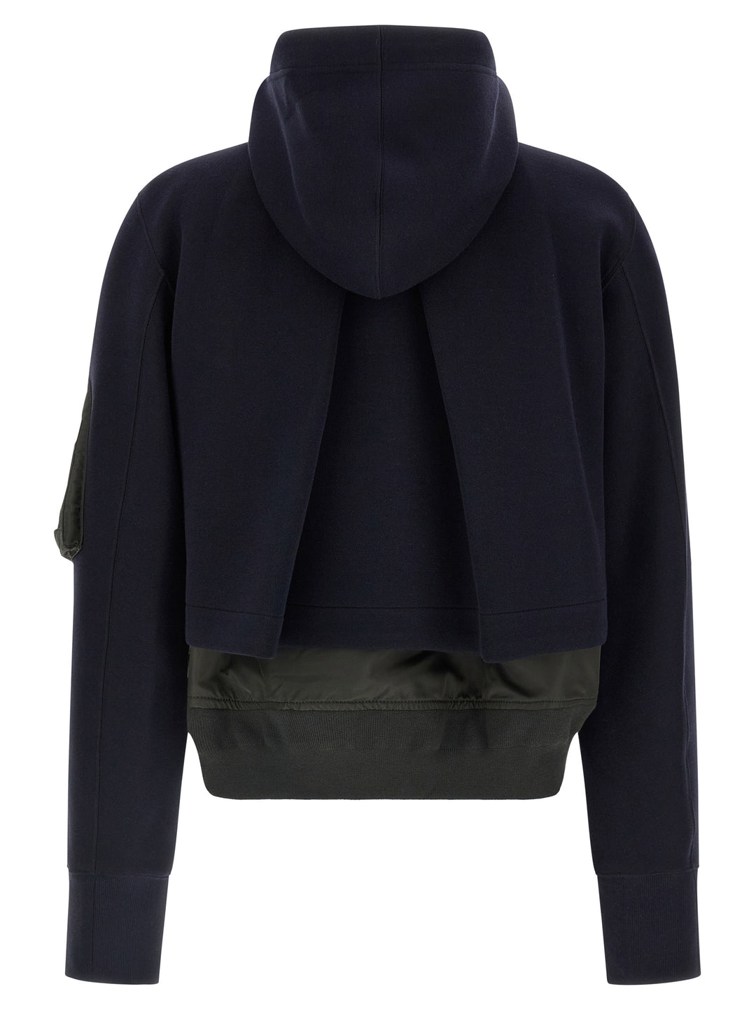 Sacai Sponge Puffer Jackets - Blu | 451b879faff65e726f87b02140d36f8d066f10e6