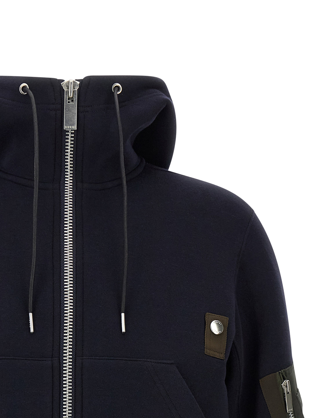 Sacai Sponge Puffer Jackets - Blu | 5df22cb1759392a446657adc26b6e627eb0996cc
