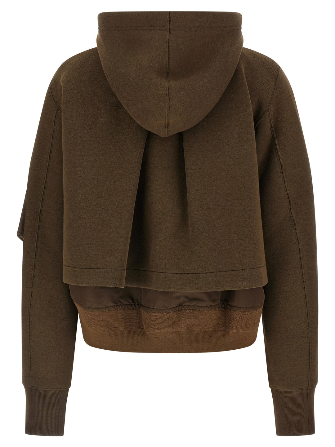 Sacai Sponge Puffer Jackets - Marrone | 8a462d79191aca634565e510d1edc4749d9d38be