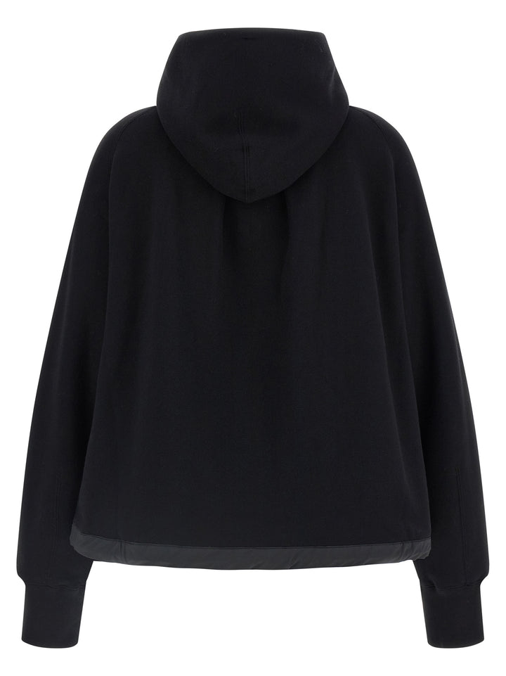 Sacai Cotton Hoodie Felpe - Nero | bad03c99ff0863a2cc7292710d2d02e3c5b445e1