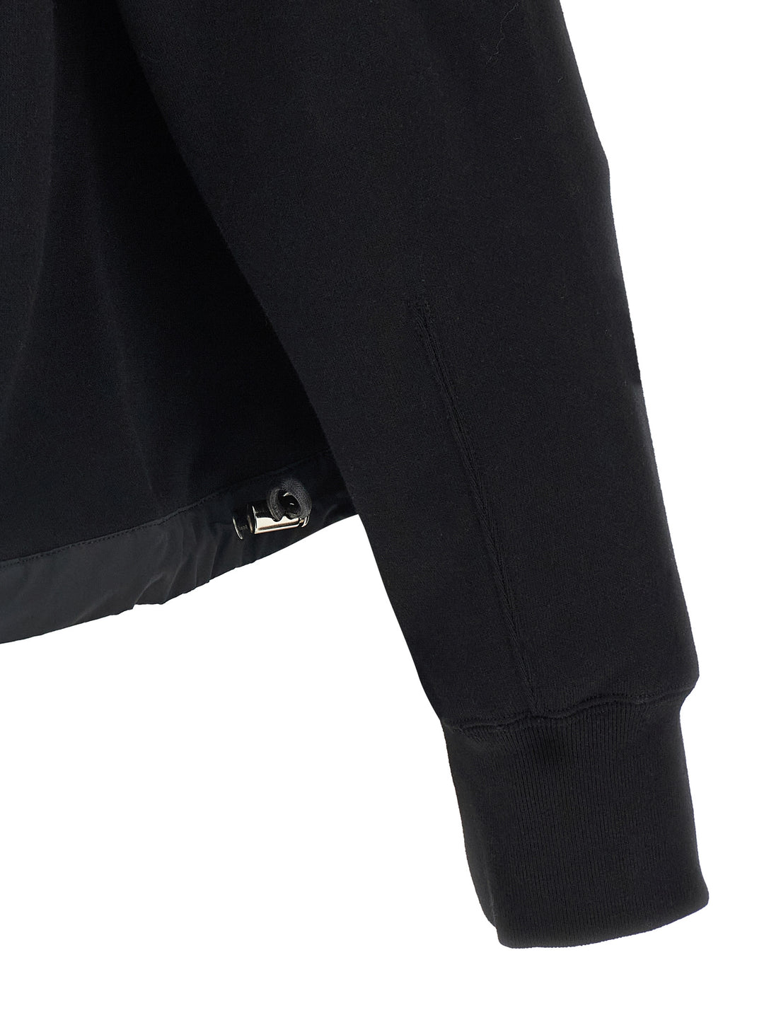 Sacai Cotton Hoodie Felpe - Nero | d2ed7512a44fac2aa0fb1845cfa1aaade1f8463d
