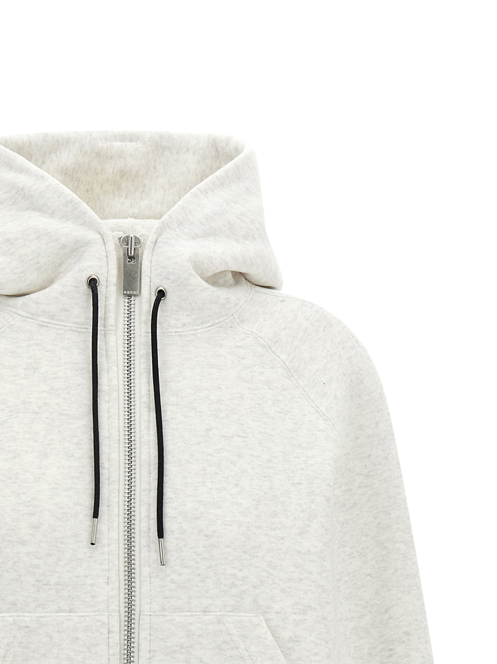 Sacai Cotton Hoodie Felpe - Bianco | df7912a38d918c8dde933514af38737fef96e6d9