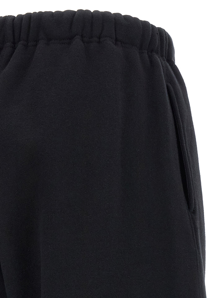 Sacai Trompe L'oeil Bermuda Pantaloni - Nero | e50c89d3ed5f797cb2427280ca7bb2be45eef2cc