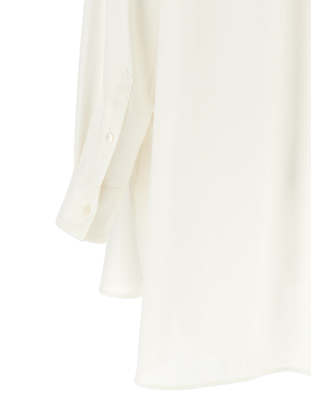 Sacai Hybrid Shirt With Front Panel Model. Camicie - Bianco/Nero | c6b3aee39c01b1f7a07bf1093b89d8855aa734bc