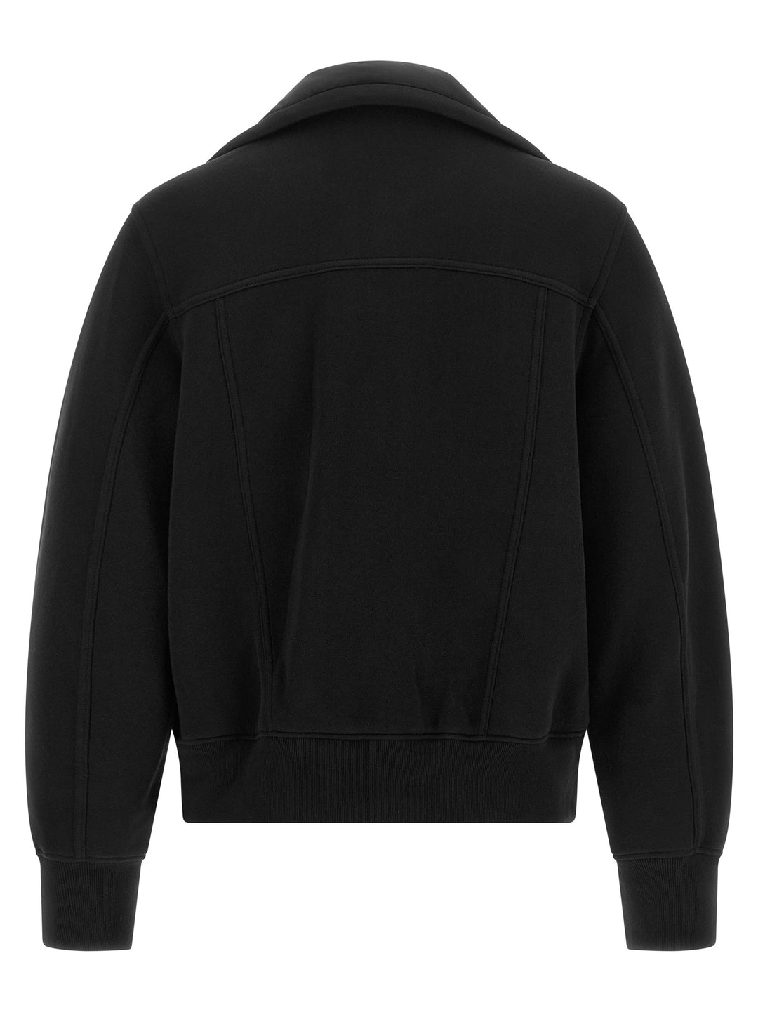 Sacai Terry Cloth-Effect Fabric Jacket Puffer Jackets - Nero | 4e863b8b6d32e6ba6a04a3a00d699ebf97a4886c