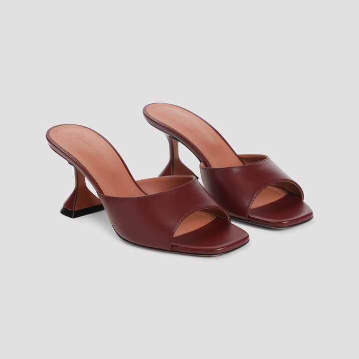 Amina Muaddi Sandali - Rosso | 7871eee9716e2a15e48315f2ce449ce61521c9af