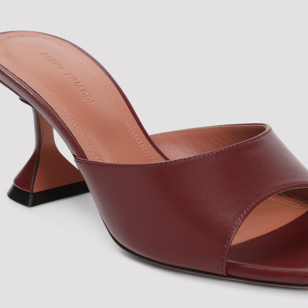 Amina Muaddi Sandali - Rosso | 81e6da8787c9c58d9f2bba402546e2a89cd45b75