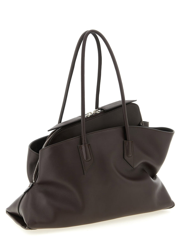 The Attico La Passeggiata Medium Borse a Spalla e Tracolla - Marrone | 04c9843b95a6933fe39dbcd24d899e0a4b8f399b