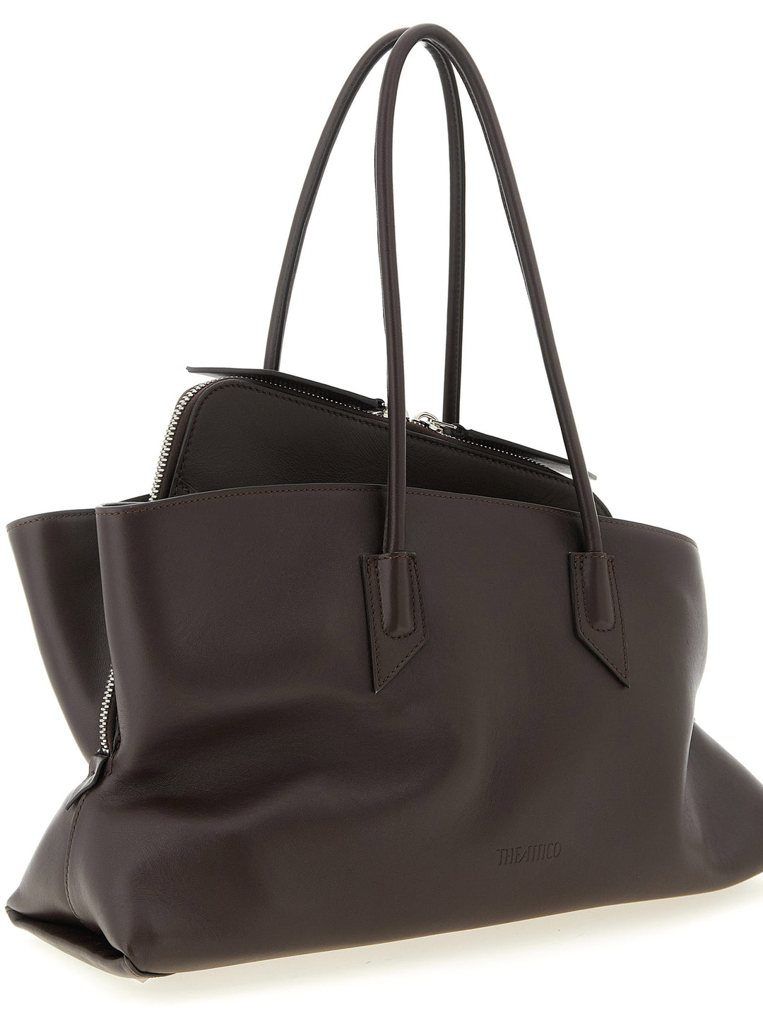 The Attico La Passeggiata Medium Borse a Spalla e Tracolla - Marrone | 3fa9d38a54204b650f601112611af6607b147062