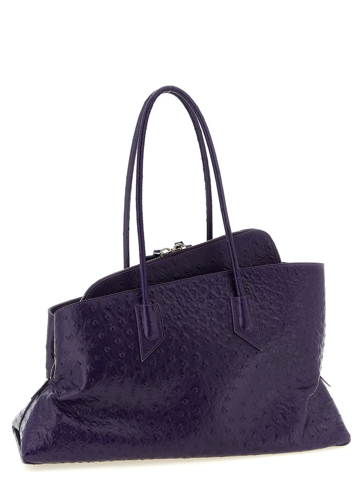 The Attico La Passeggiata Medium Borse a Spalla e Tracolla - Viola | 8c8bdd0220f20e0dffbcde82a176a60774333dda