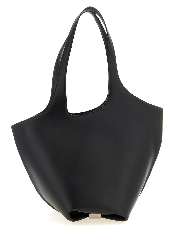 The Attico La Scoop Medium Borse a Spalla e Tracolla - Nero | 5509d9954341b202591a34b5cdbc6a1f8d9017a8