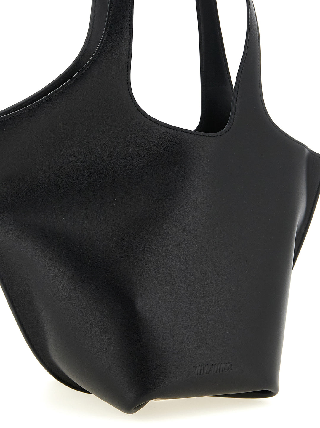 The Attico La Scoop Medium Borse a Spalla e Tracolla - Nero | b4853defeaebbcad77af6c71c37d79e2a1da6d8a