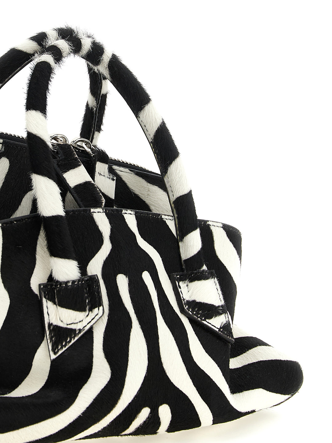 The Attico La Passeggiata Mini Borse a Mano - Bianco/Nero | ee216d439d08d810b737e004f8b6a39d90aff8bc