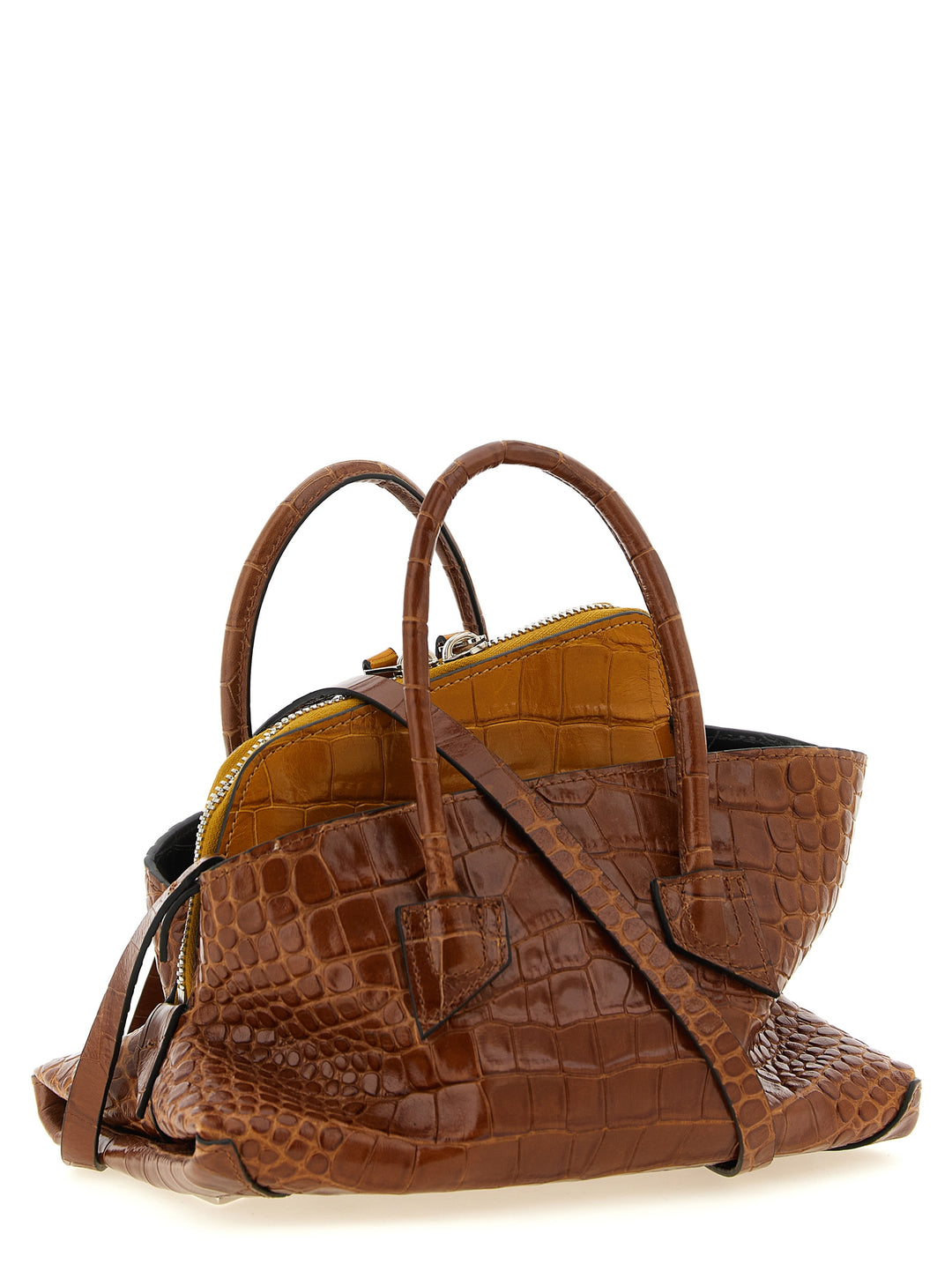 The Attico La Passeggiata Mini Borse a Mano - Marrone | 380a1869289d375fecdef9c601ca3108e8a1df29