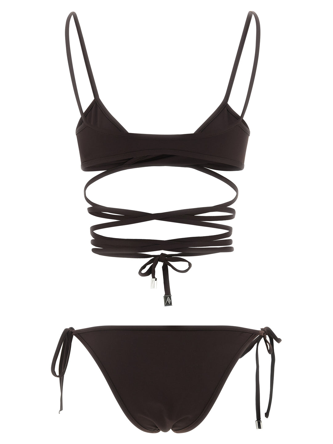 The Attico Il Primo Bagno Beachwear - Marrone | e094a0ac0433090633a2603e4983f075b8b9ff02