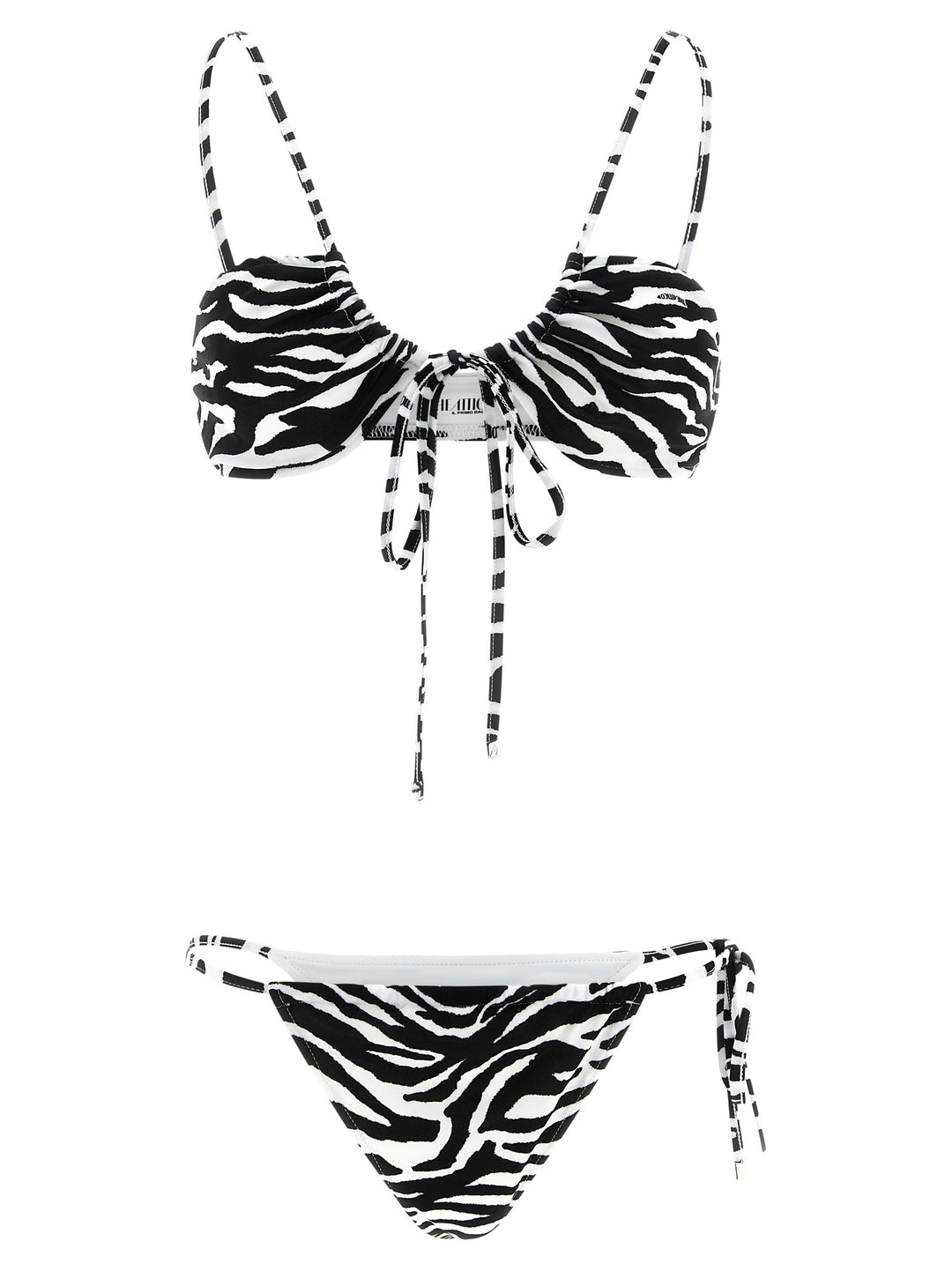 The Attico Il Primo Bagno Beachwear - Bianco/Nero | 44b2761e6690db1d8f64d95818053447bb57f494
