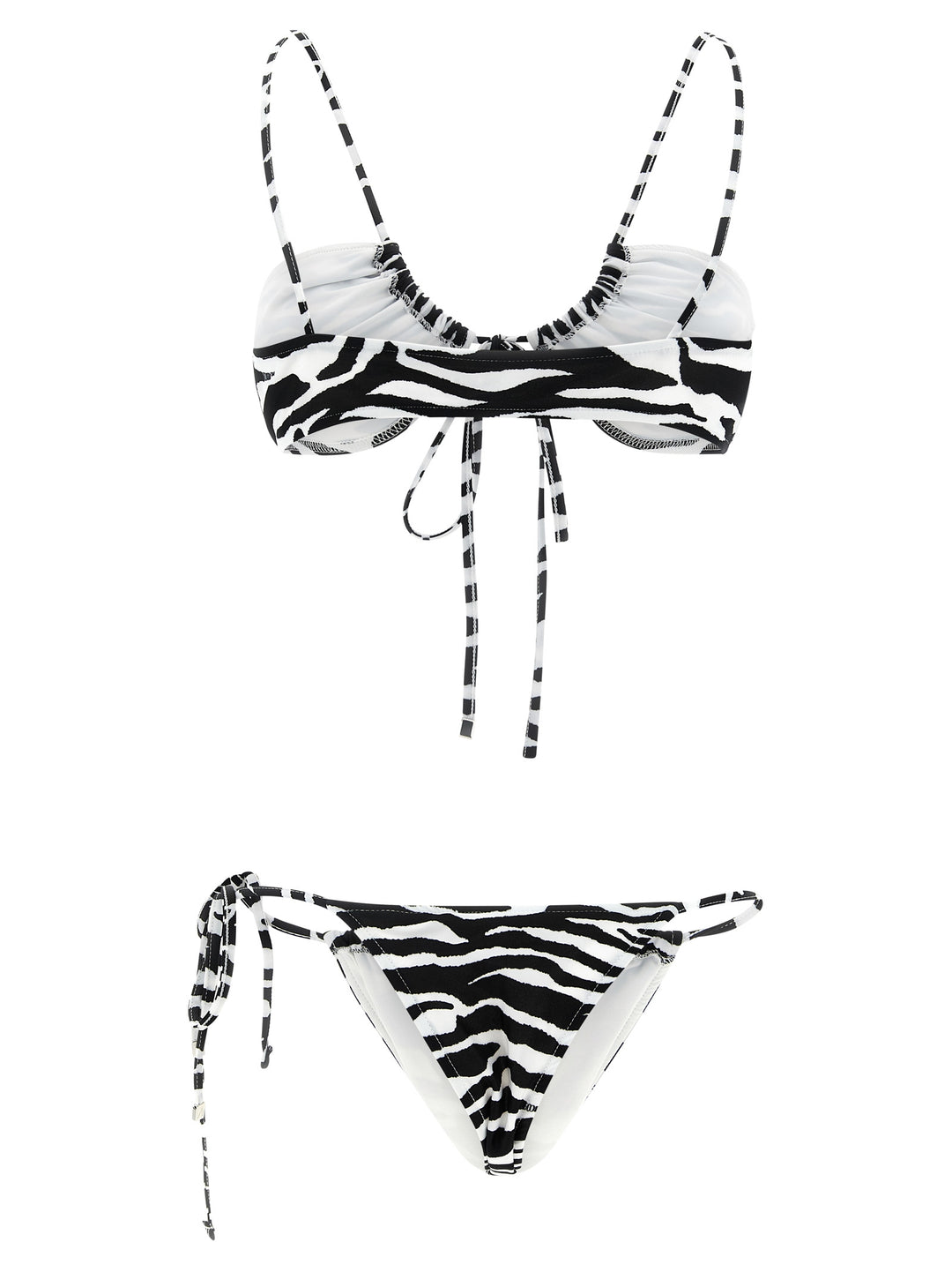 The Attico Il Primo Bagno Beachwear - Bianco/Nero | 508417fe0f0592eb15b5c31d6f917a136e47b3e1