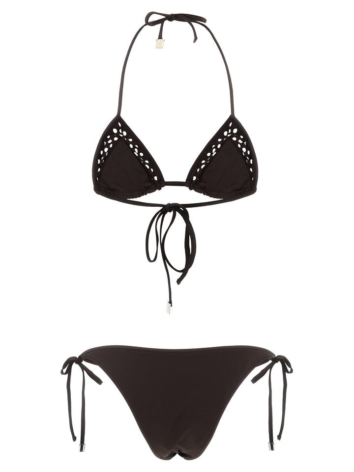 The Attico Il Primo Bagno Beachwear - Marrone | 070d153d80126790f1c73d106e692b39254ad40f