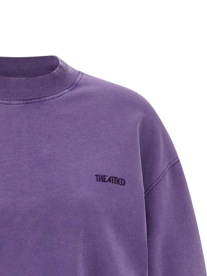 The Attico Faded Sweatshirt Dress Abiti - Viola | 8ec1c6af266cf6e78970cad85944b90f1b71ab0c