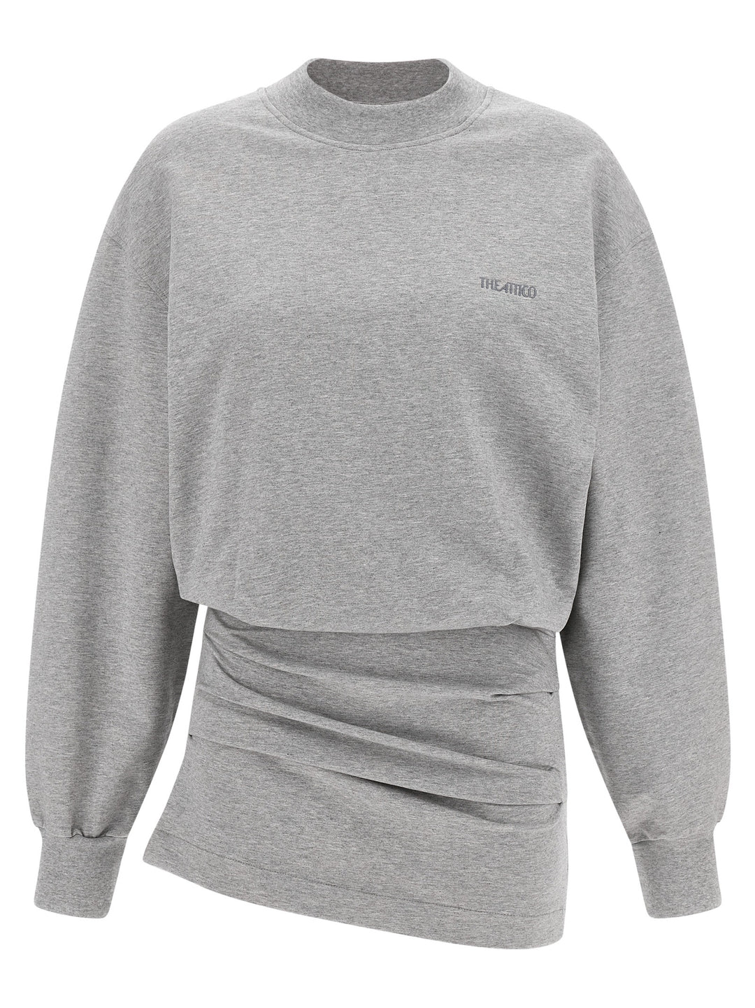 The Attico Mélange Sweatshirt Dress Abiti - Grigio | 8c8849af5c1df5c0efd2d33128aa2c07ad1df2f3