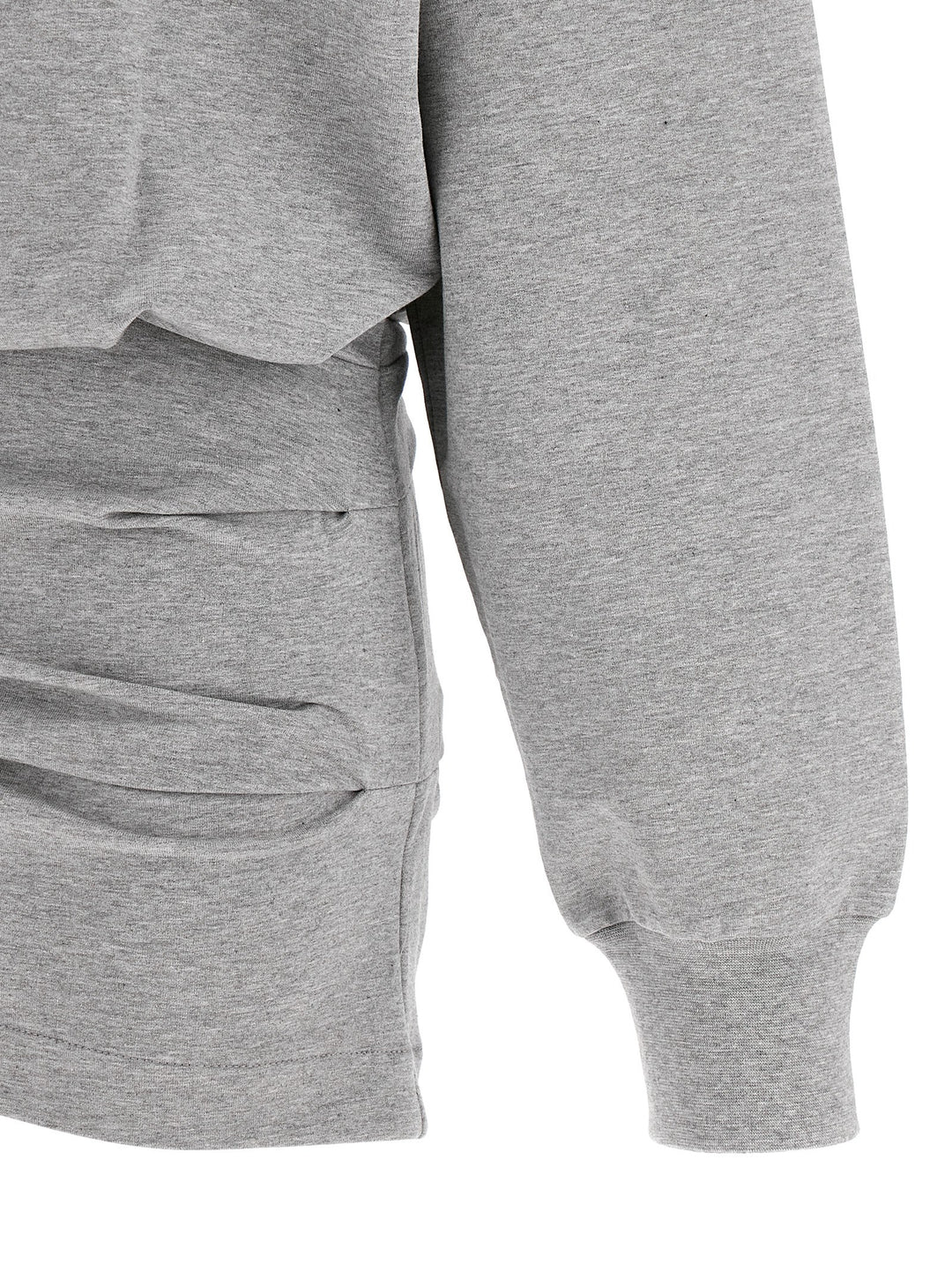 The Attico Mélange Sweatshirt Dress Abiti - Grigio | 8e09f9b2af181491b776b9aeb8a8f0510fd07b3e