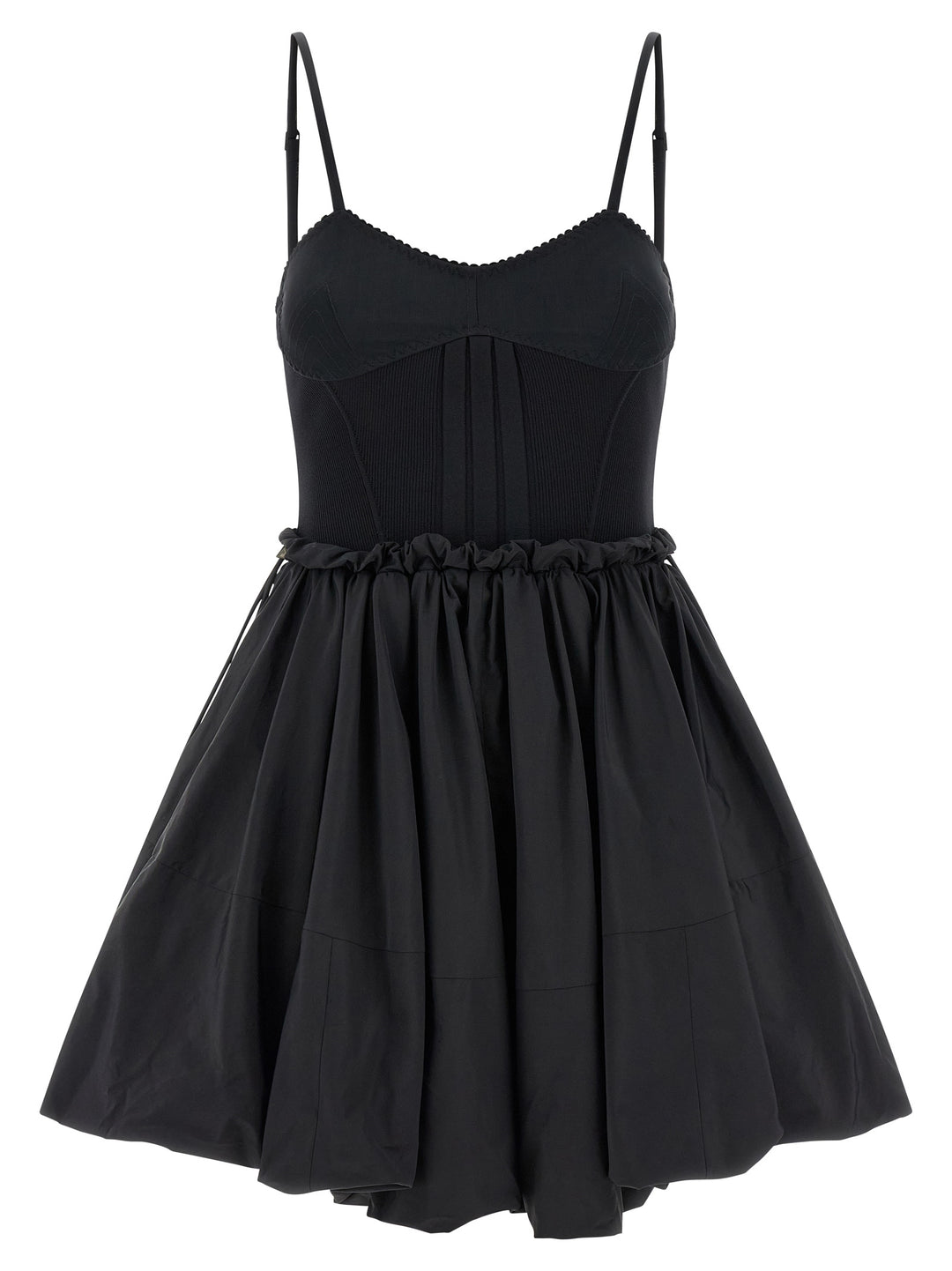 The Attico Taffeta Dress Abiti - Nero | 430aa7a65b09c680ea3fb093e965c3634e016547