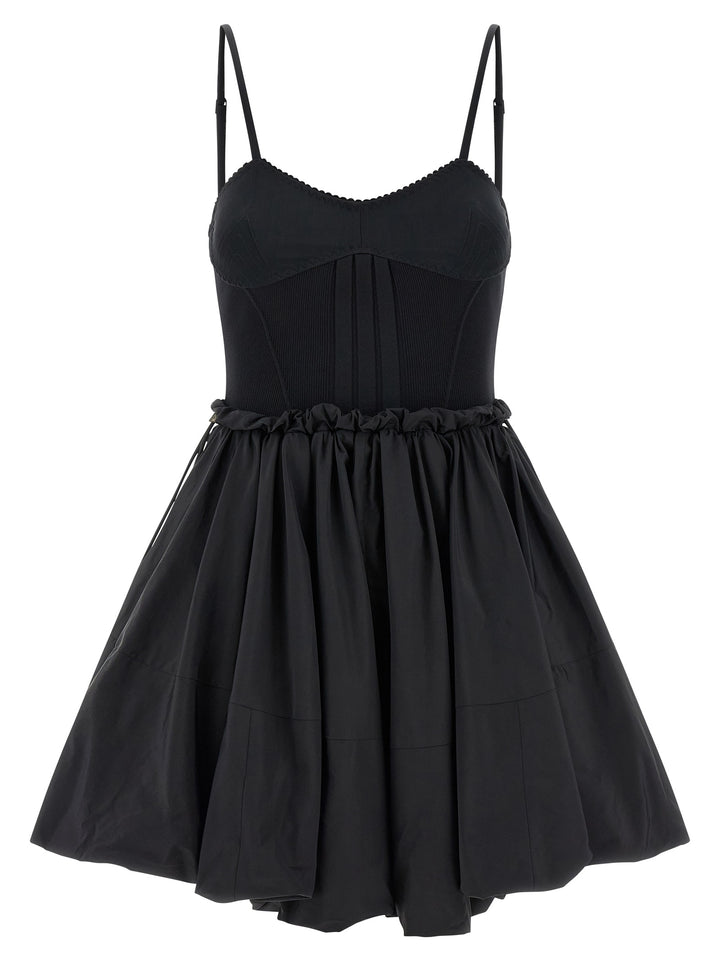 The Attico Taffeta Dress Abiti - Nero | 430aa7a65b09c680ea3fb093e965c3634e016547