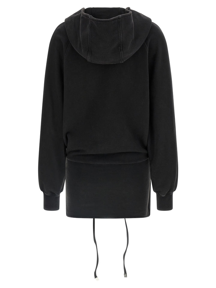The Attico Hooded Dress Abiti - Nero | 8fe4d0c01eb59300a4c37348920745f11271337f