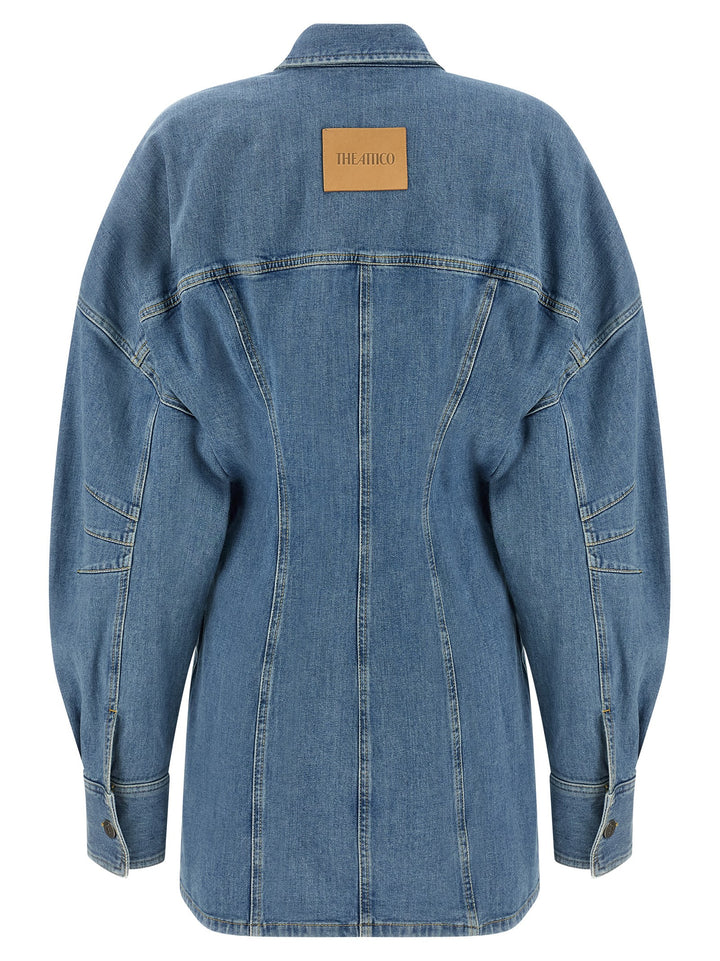 The Attico Denim Dress Abiti - Blu | 0de06a86bb315b02e55b9c6e1687a1ed9c6eed04