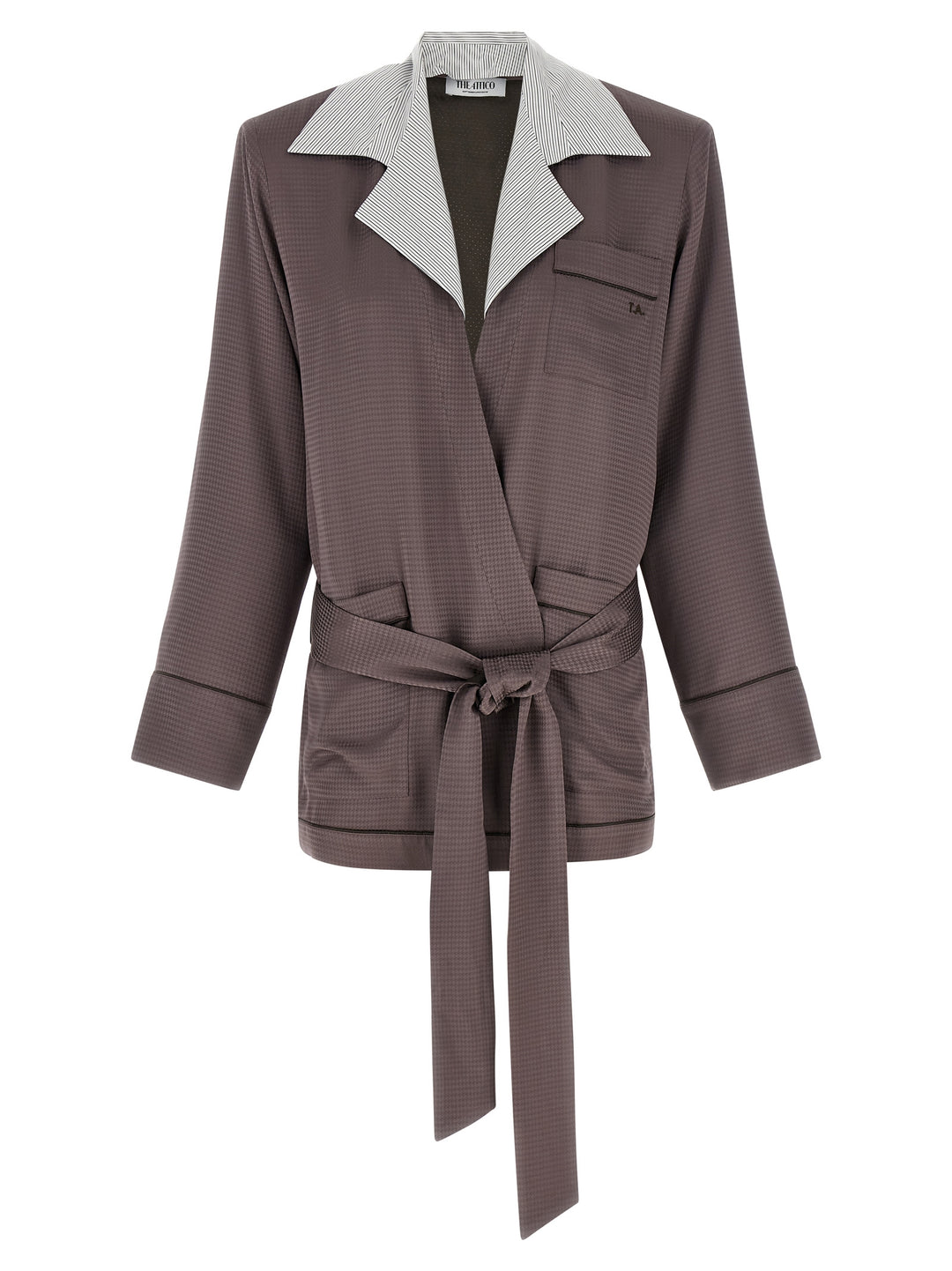 The Attico Dressing Gown Blazer BlazerS - Viola | 90be7f2b962ad79ed96b9048637b17e5f5525814