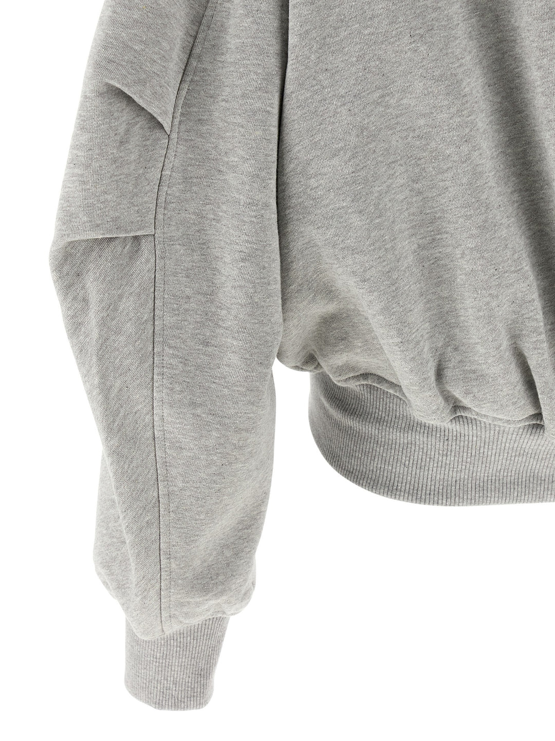 The Attico Logo Hoodie Felpe - Grigio | fc61f3da52149ddf6ca71454f4f9bb086534c942