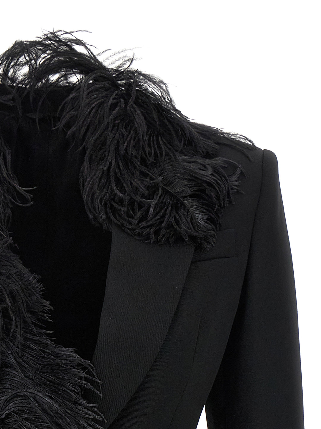 The Attico Feather Blazer BlazerS - Nero | 3c0bbfad7e173c84e647231bb112d06fb540a4c8