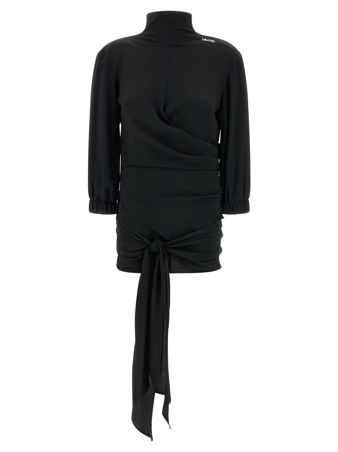 The Attico Sash Top Top - Nero | d2e67cd3c519b12f7404336115e50a6cddf36839