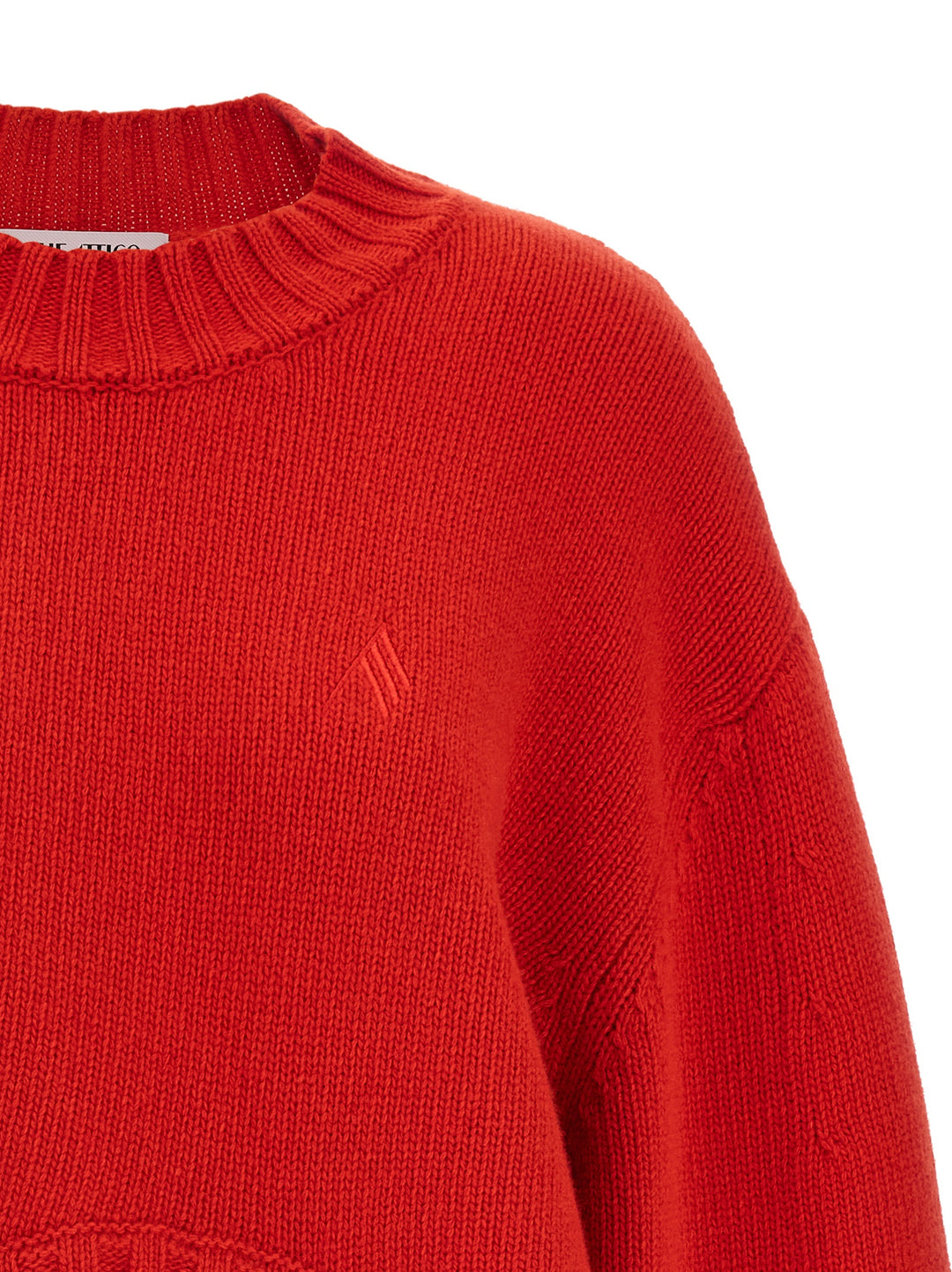 The Attico Asymmetrical Hem Sweater Maglioni - Rosso | 60ebab5b5d0c46205e9c3d811bd441559fe0904b