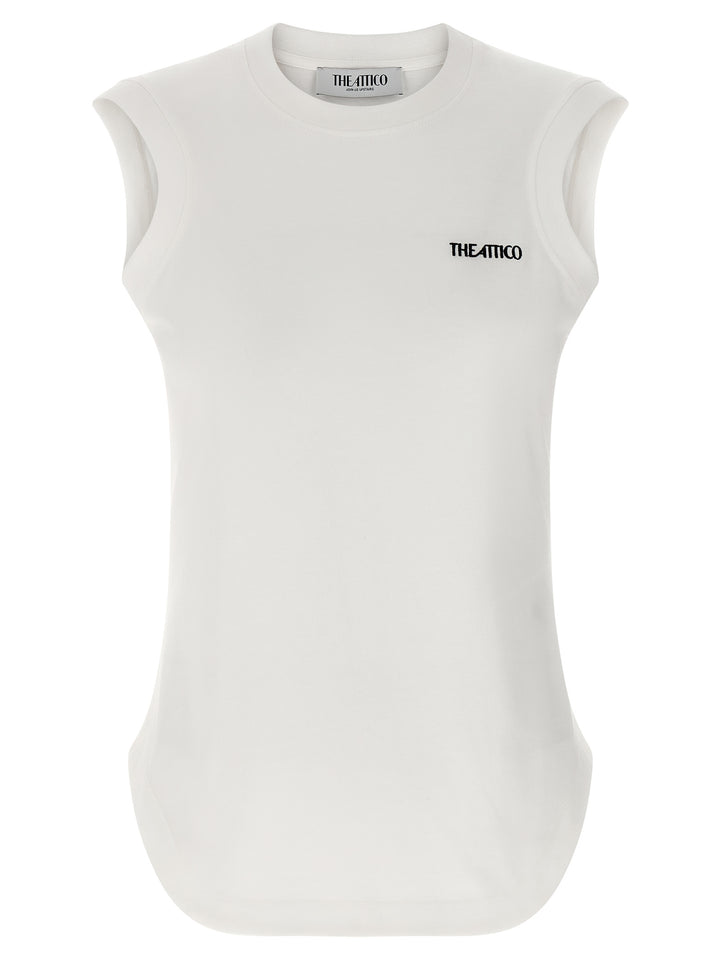 The Attico Reese Top - Bianco | 230fffcf061307955bff9e2f58b5fd6cd43ca831
