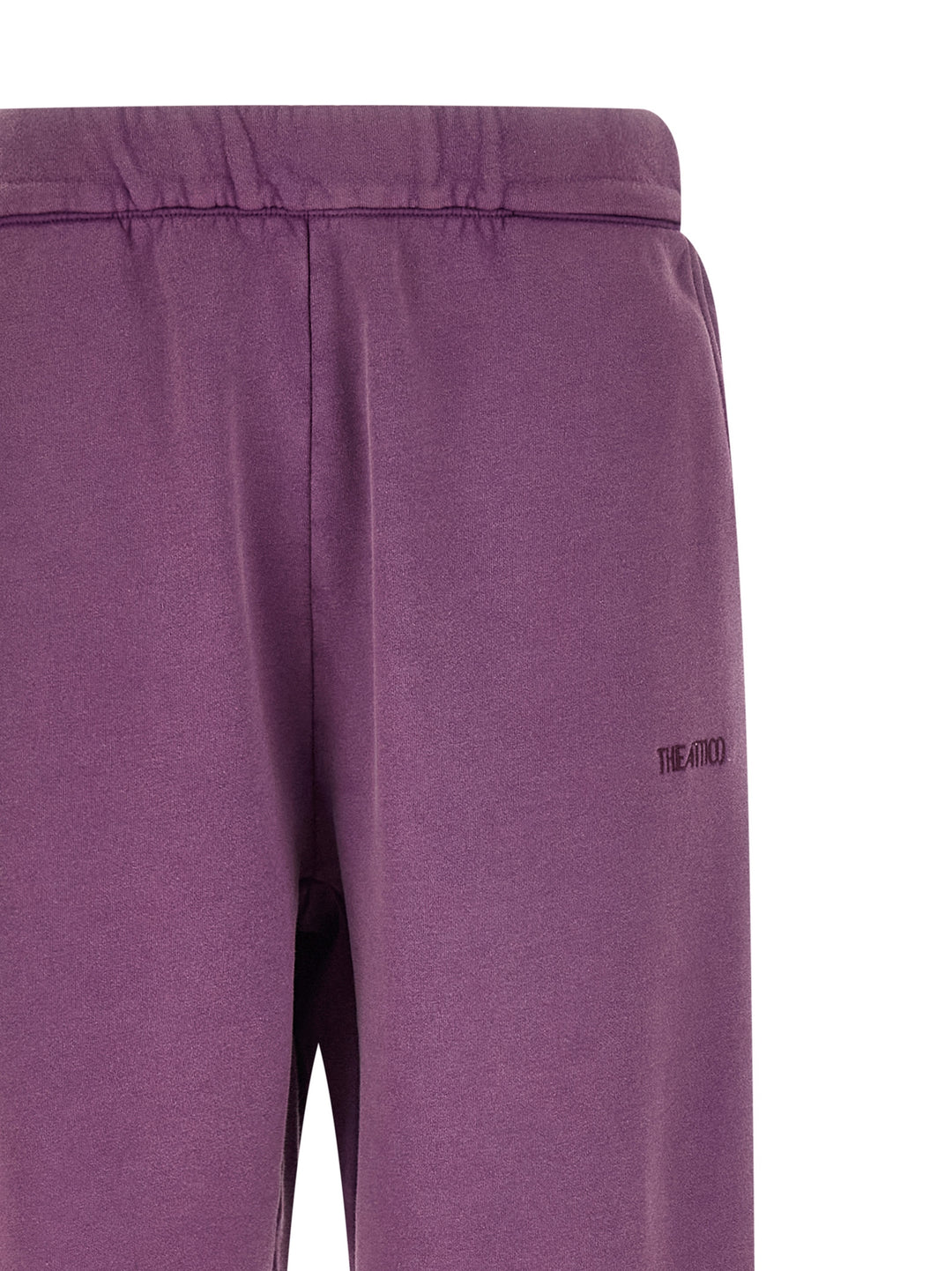 The Attico Logo Embroidery Joggers Pantaloni - Viola | 8473be5d053de560e7f20174ebbaec37a5afa127