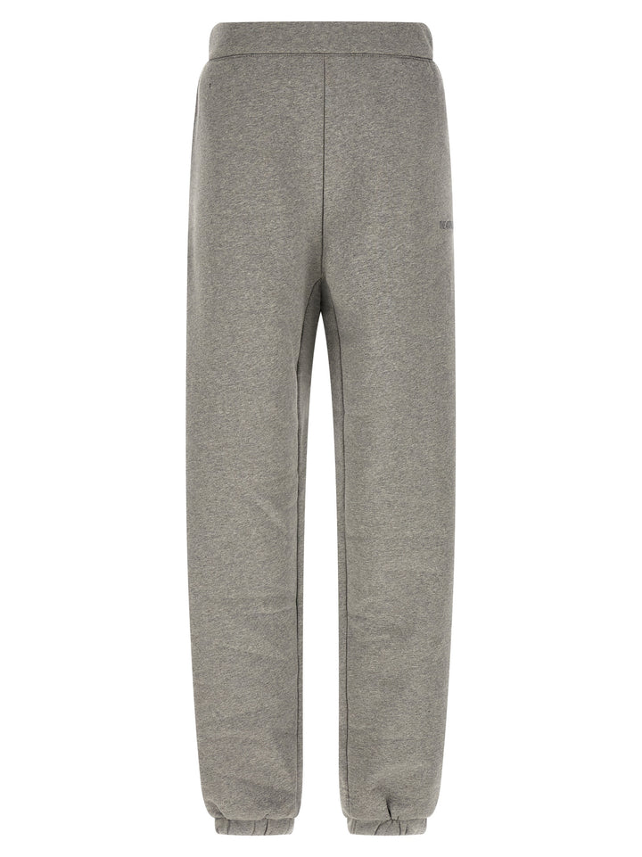 The Attico Logo Embroidery Joggers Pantaloni - Grigio | a98384b8a467b5e424332469e5c46c2ef9b0492e