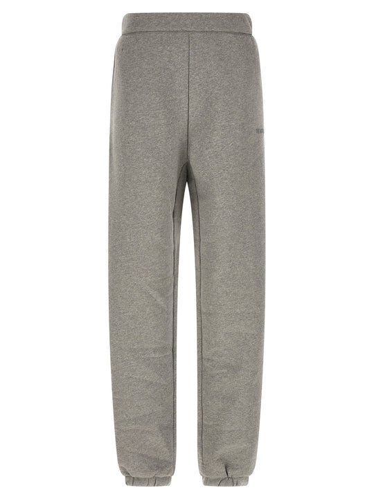 Logo Embroidery Joggers Pantaloni Grigio