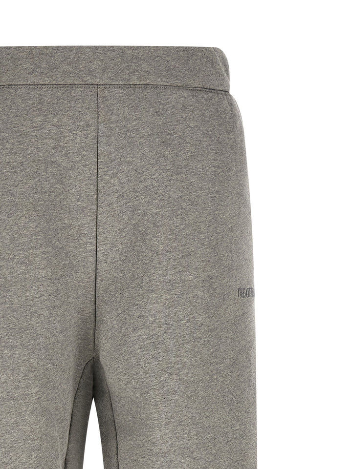 The Attico Logo Embroidery Joggers Pantaloni - Grigio | bc21b171076a90ef167d2fcbe0e50e02681a523a