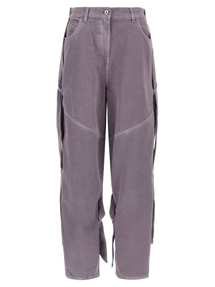 The Attico Garment-Dyed Jeans - Viola | c13151cfa2591c35b19d905bccee68589dc0491c