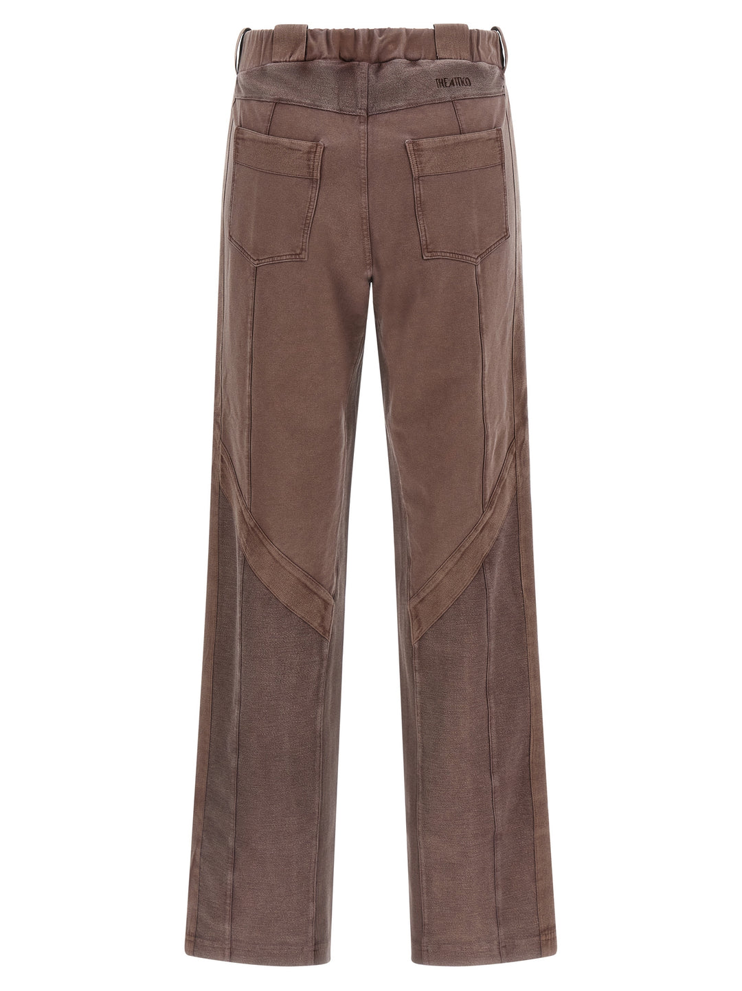 The Attico Front Split Pantaloni - Marrone | 4830092f2952de06e52a9d1892ea3f44b3ab0dac