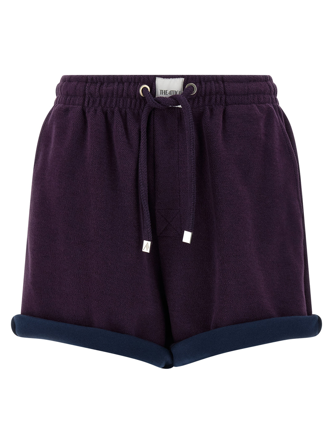 The Attico American Fleece Shorts Bermuda e Short - Viola | c78c6b9720ea3b67c0c010e954a6ecad7cfd104f
