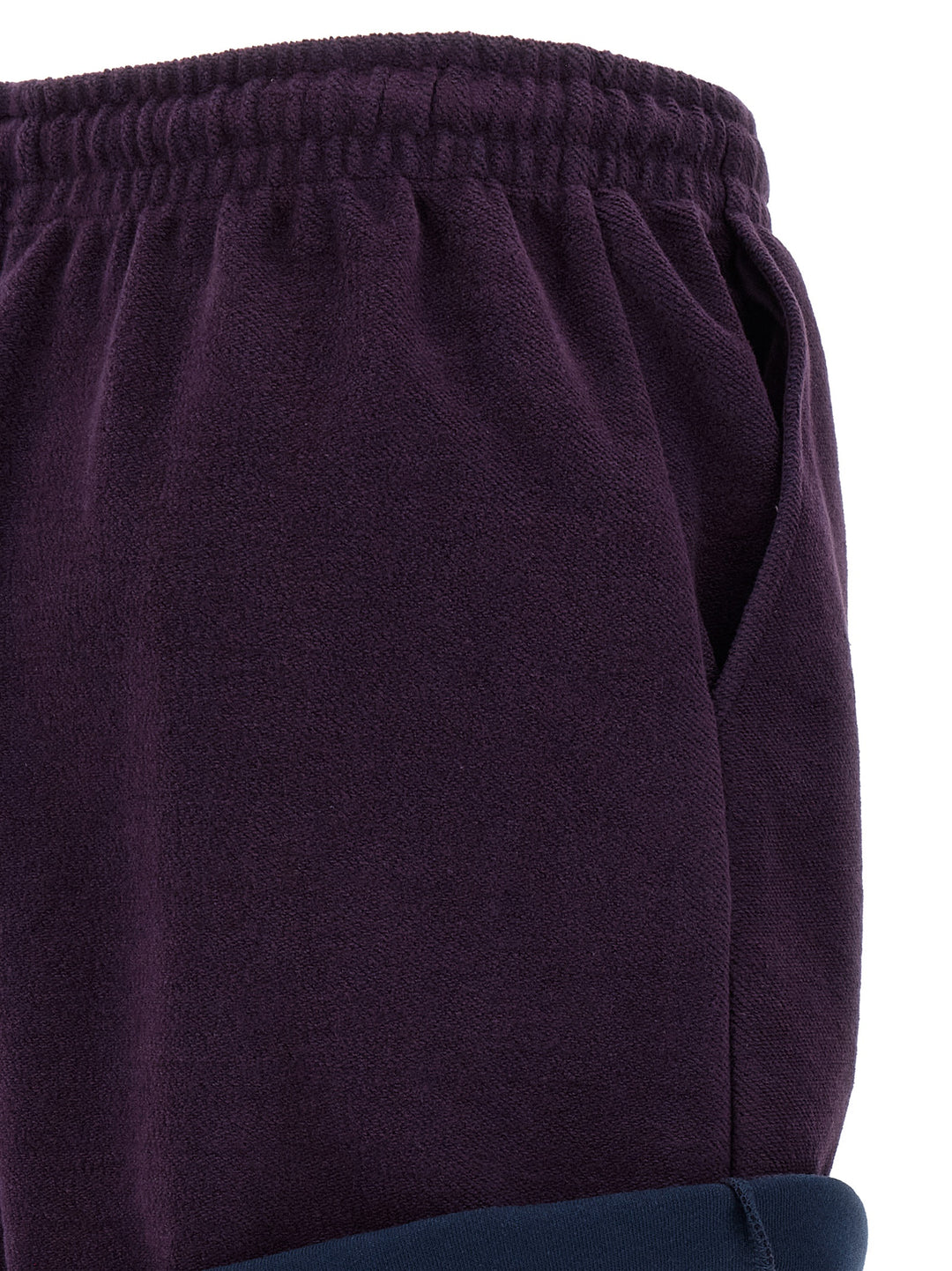 The Attico American Fleece Shorts Bermuda e Short - Viola | 947253e77772cfb154d9f0ce13a088a2e7380a56