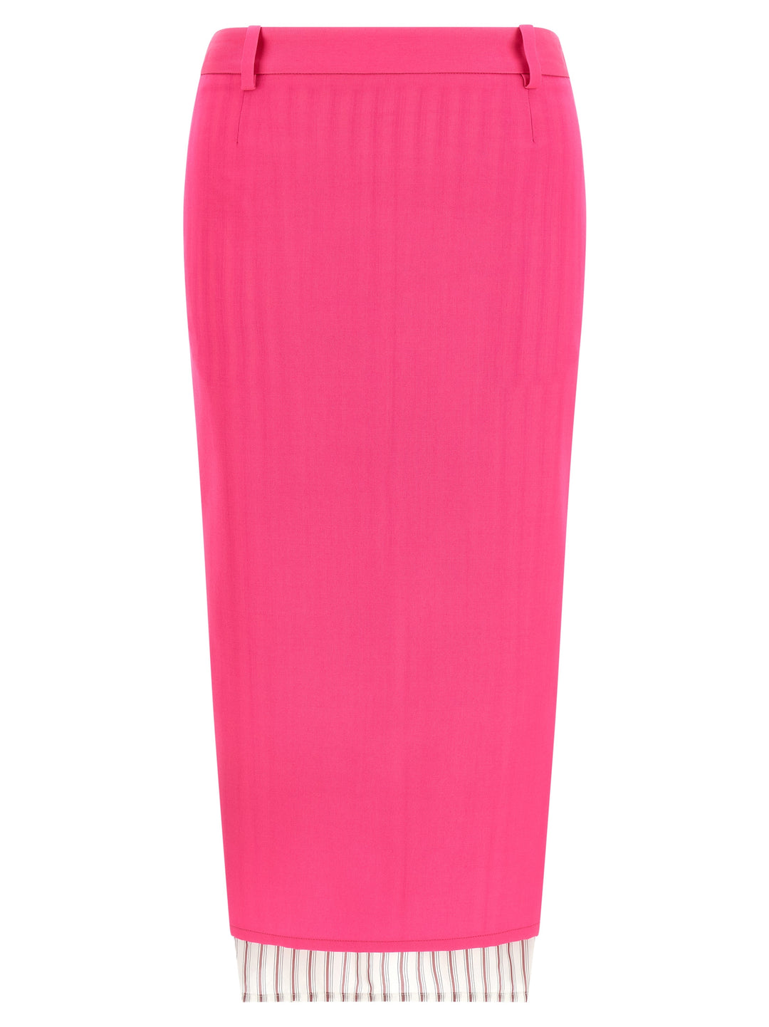 The Attico Double Layer Skirt Gonne - Fucsia | c4aed8195a7a520b6613cd599ed7773545f1be8d