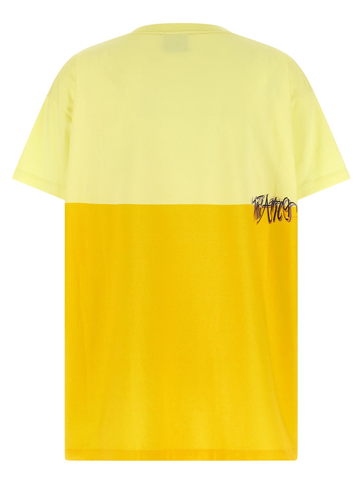 The Attico Il Primo Bagno T shirt - Giallo | a432bf68fe7f9eae8185eaebea16ae8890724b05