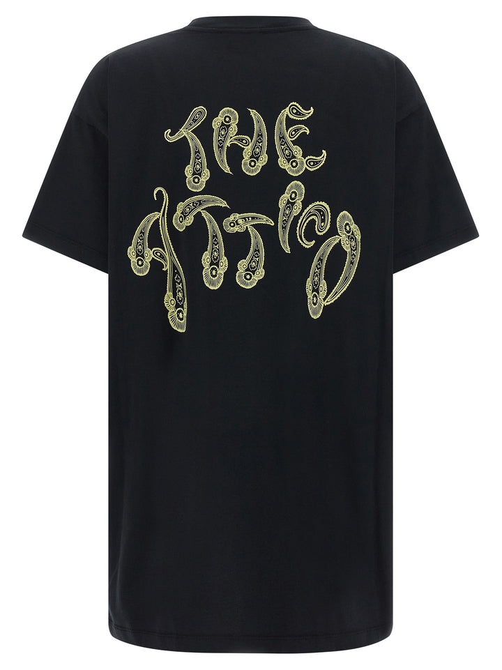 The Attico Il Primo Bagno T shirt - Nero | 8cff8ff74e3362d6f850f6560a0a706bc3c51cb9