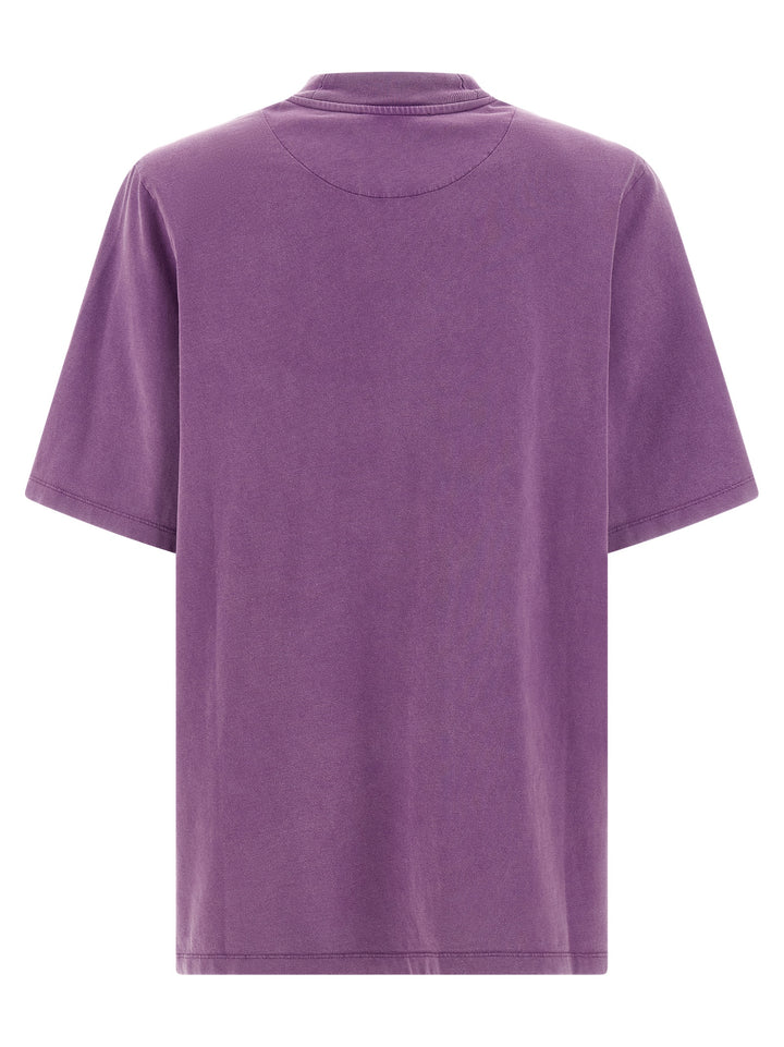 The Attico Padded Shoulder T shirt - Viola | d454d676612f4d60d9c35f70e7d4626976425483