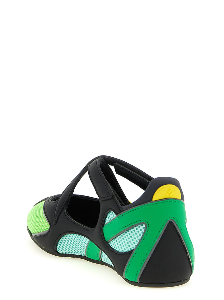 The Attico Floor 01 Flat shoes - Verde | 30e6a86178f321c55ce09038d8fb28e5cb0cd123
